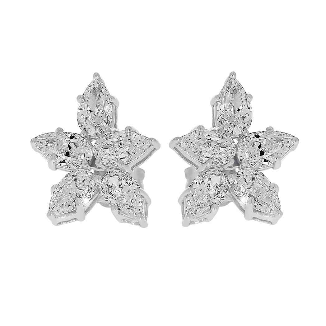 Pear Shape Stud Earring ER22332A 5X3